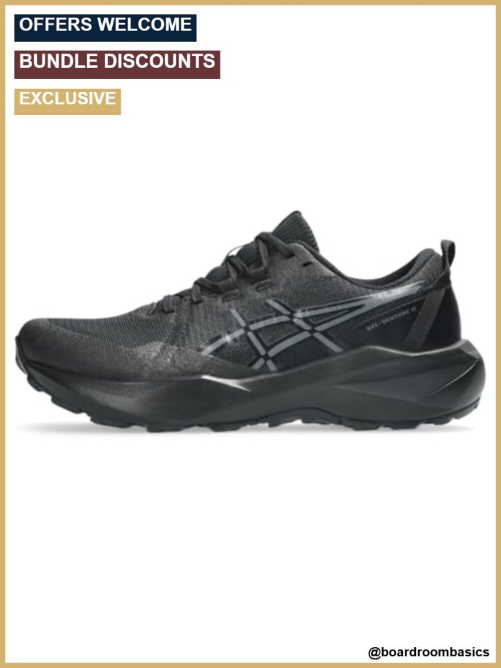 Women's Gel-Venture 11 Trail Running Shoes with AMPLIFOAM PLUS Cushioning